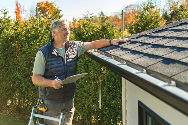 Professional Roof Inspection technician working in Humphrey, NE